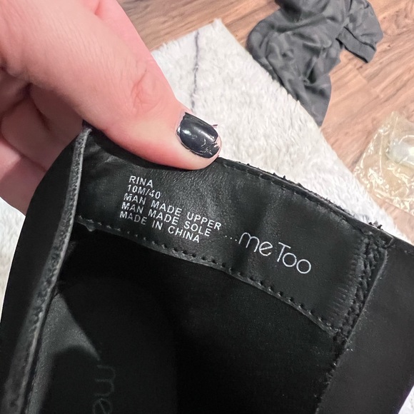 Black cowboy booties - Picture 3 of 3